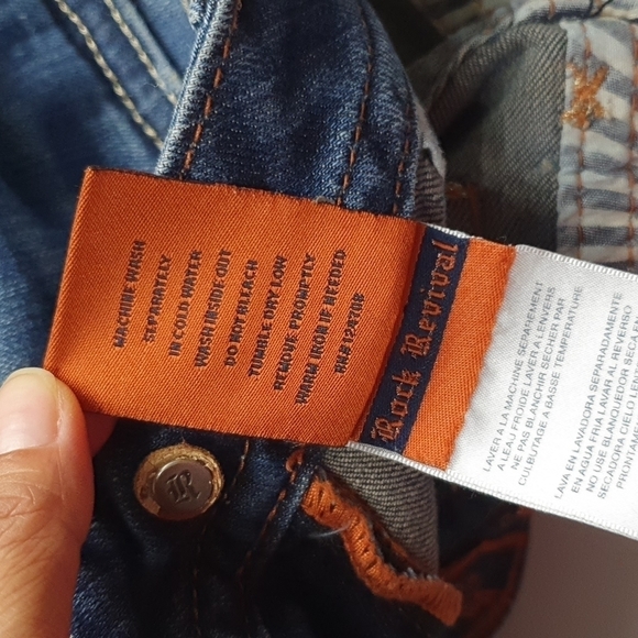 Rock Revival Pat Straight Jeans - Picture 6 of 12